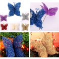 thumbnail image 2 of Decoración para hogar del de Navidad de hueca del brillo de 6pcs, 2 of 9