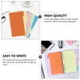 thumbnail image 2 of HOOWIFFY Paper Binder Dividers Assorted Color 30Pcs 6.8x4.1In, 2 of 6