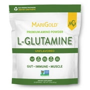 MariGold L-Glutamine Powder Unflavored - Gut, Immune, & Muscle Support, Non-GMO, Allergen-Free