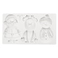thumbnail image 1 of Silicona Para Dulces De Navidad, Adornos Para Pasteles, Suministros Para Hornear En La Cocina, Arte 3D, Santa, Muñeco De Nieve, Ciervo, Molde Para Hacer Cateissary HA039312-00, 1 of 6