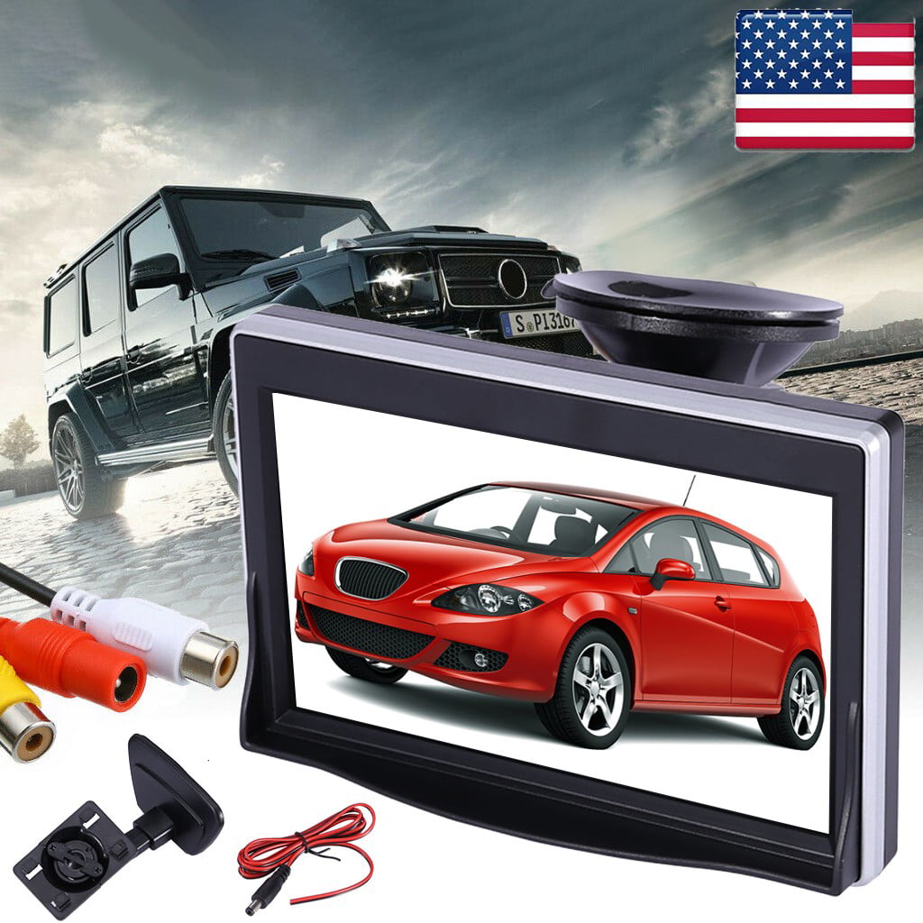 5 inch 800*480 LCD HD Screen Monitor For Car Rear Reverse Rearview Backup Camera