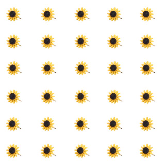 30Pcs Decorative Sunflower Pin Household Push Pin Multi-function Sunflower Tacks