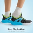 thumbnail image 3 of DREAM PAIRS Kids' Slip-On Sneakers, Lightweight Breathable Running Shoes with Non-Slip Flexible Sole for Walking, School, Gym and Play, 3 of 6