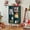 Dark Green-5 Cube with Legs, variant on 10 Cube Bookshelf  3 Tier Vintage 55" Wide Bookcase With Mid-century Wood Bookshelves Storage Dark Blue Large Book Case Freestanding Organizer Display Shelf For Living Room Office