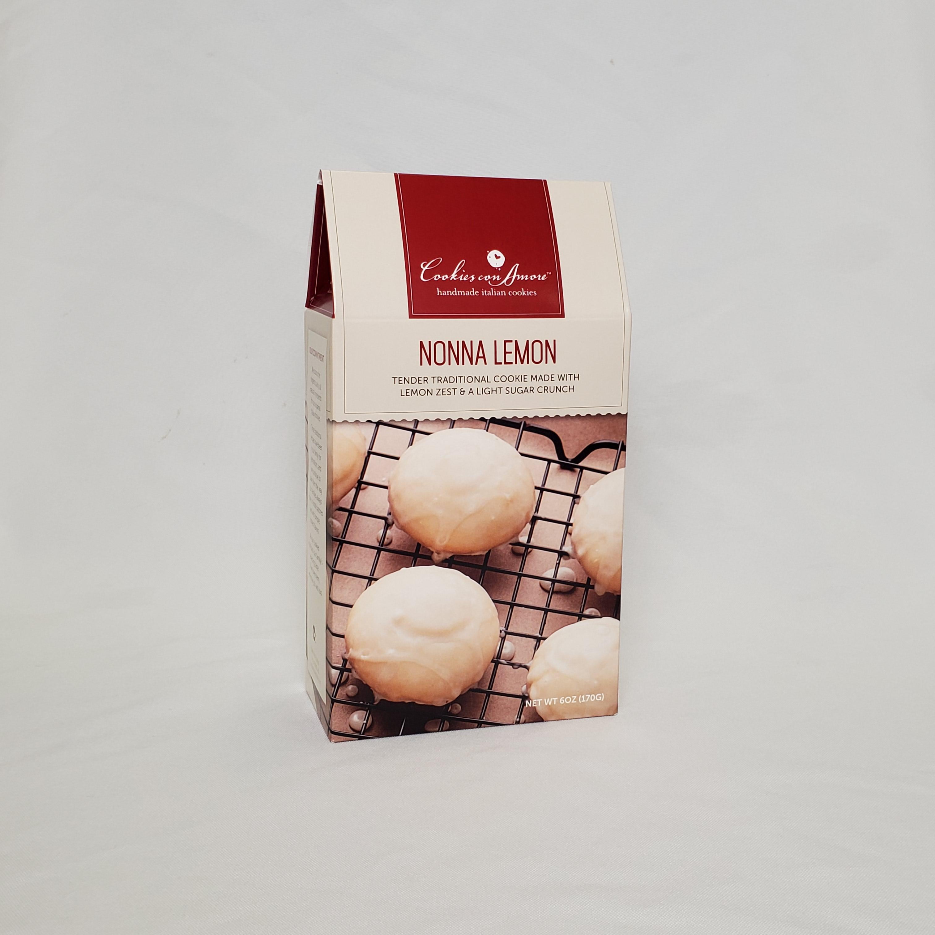Cookies Con Amore Handmade Italian Cookies Nonna Lemon 6oz Pack of 3