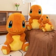 thumbnail image 2 of Cute Charmander Plush Doll Anime Pokemon Kawaii Large Stuffed Toys Soft Plushies High Quality Fill Christmas Gifts For Girl Boy, 2 of 5