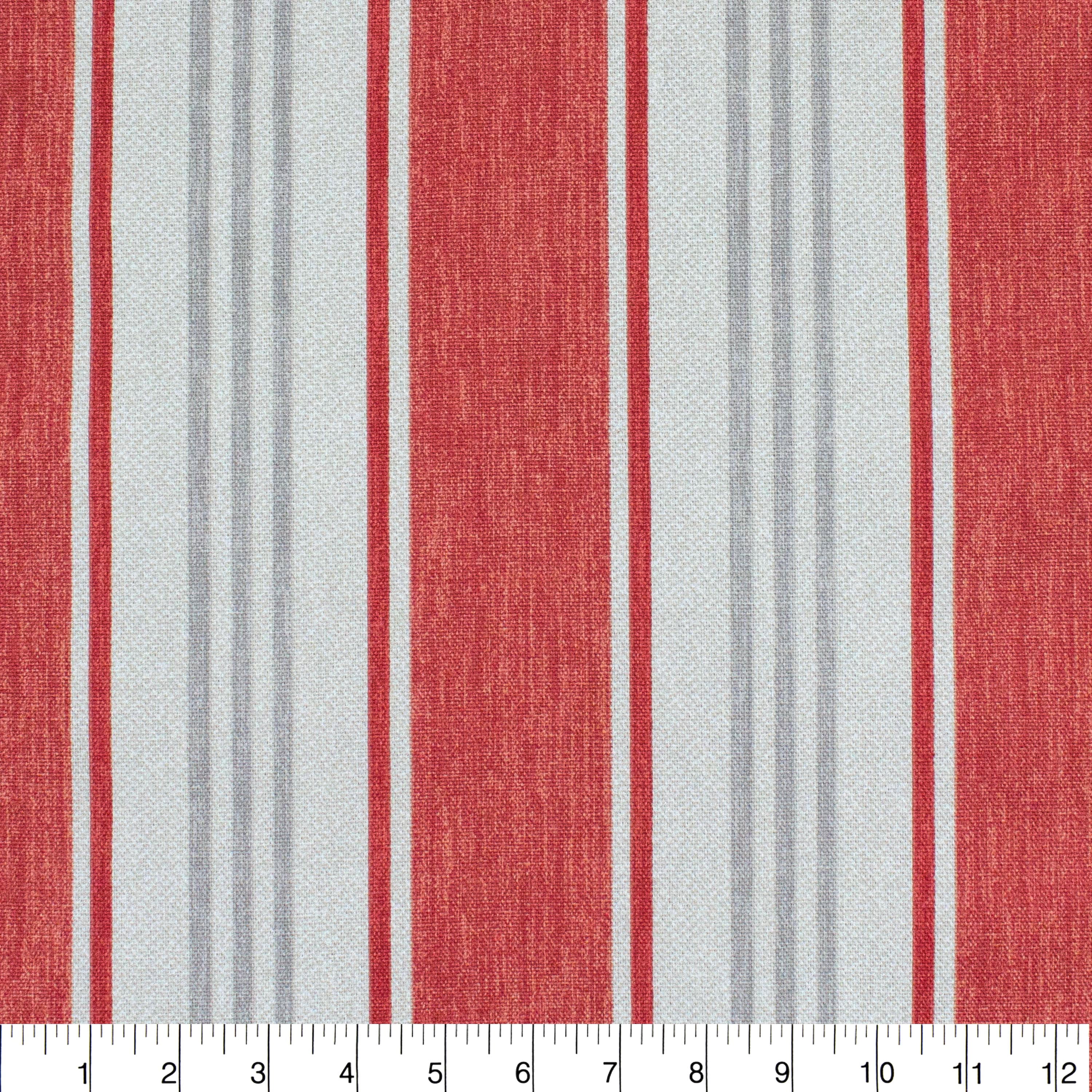 Better Homes & Gardens Wide Stripe Terracotta 8 Yards by the Bolt 54" Width 100% Cotton Fabric