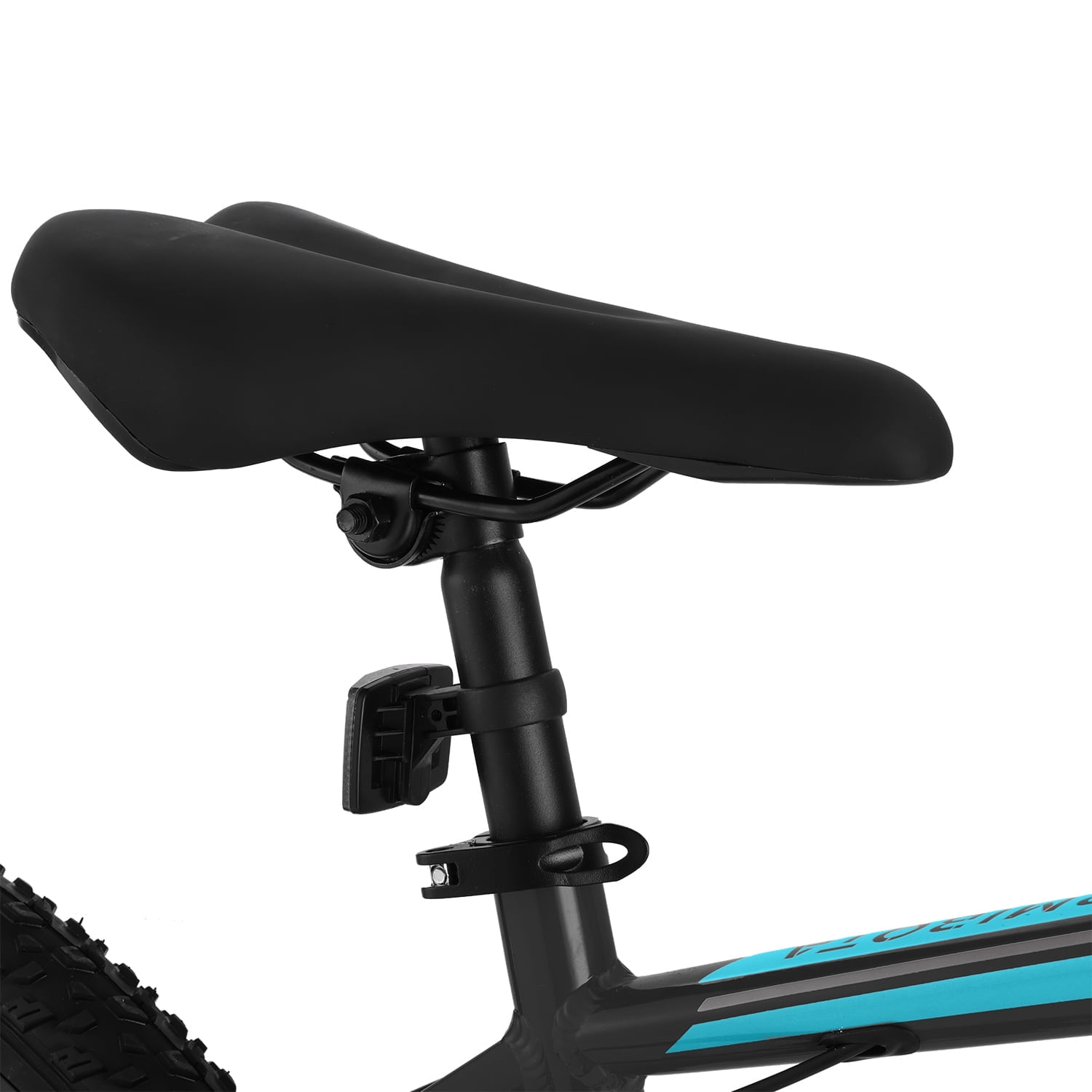 26" Mountain Bike, Aluminum Mountain Bike for Adult with Disc Brakes & Suspension, Black