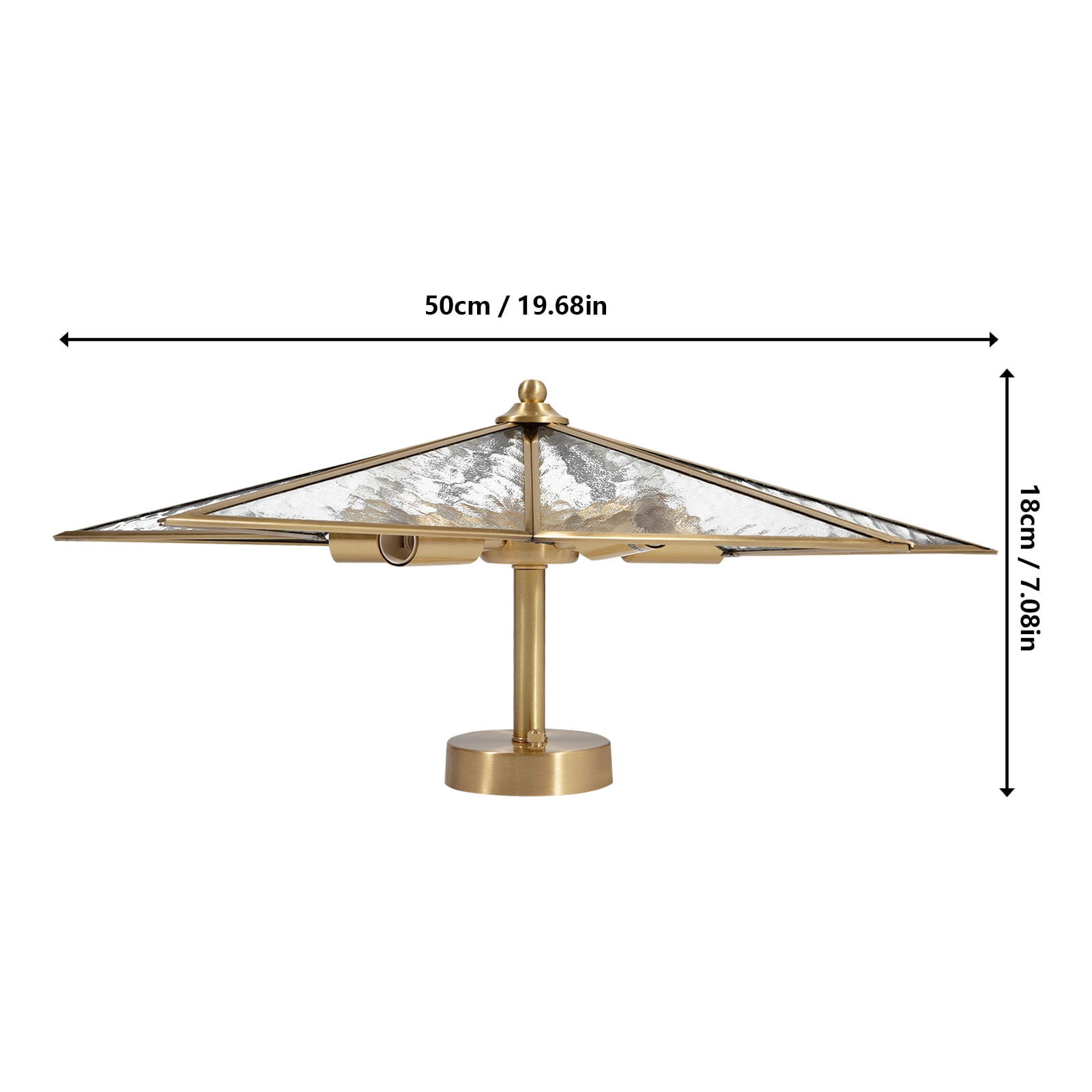 Creative Minimalist Gold Five-pointed Star Shape Flush Mount Ceiling Lamp with 5 - Lights