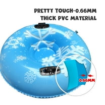 Snow Tube,Tube With Handle Pvc Tube Thicken Tube Thicken Snow Thicken Snow Winter Inflatable Pvc Tube Snow Sled Inflatable Snow Sled Winter Duty Sleds Snow Mewmewcat Tube 35/43 Inch