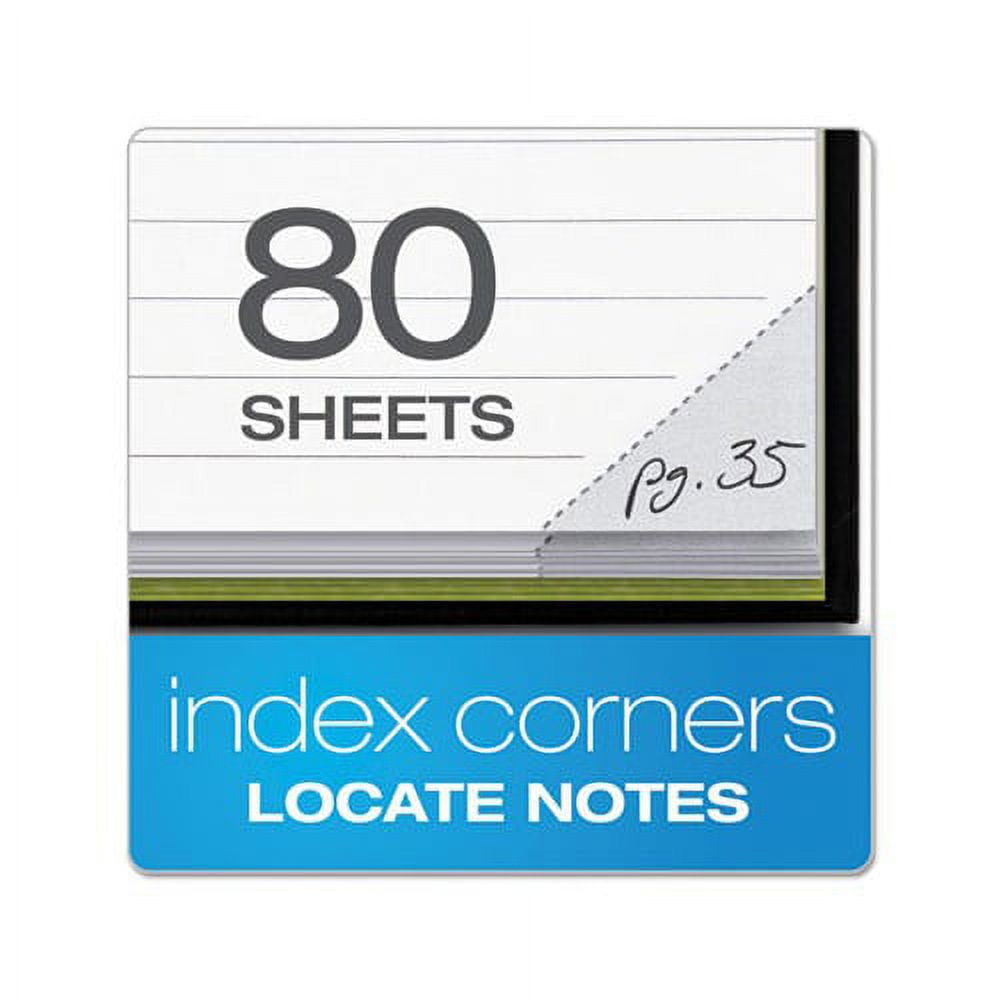 Idea Collective Professional Wirebound Hardcover Notebook 5 7/8 x 8 1/4, Black