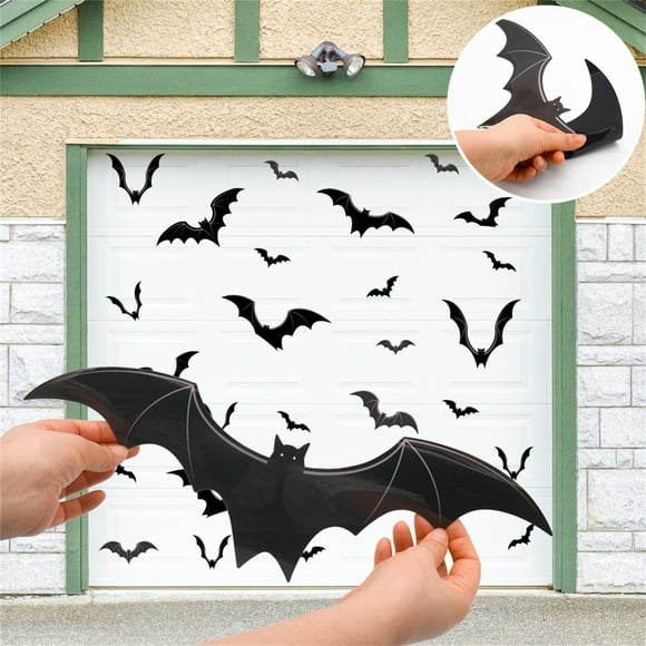 Halloween Bats Magnetic Refrigerator Stickers Holiday Venue Decoration Soft Magnetic Body Garage Door Magnetic Stickers