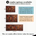 thumbnail image 3 of Kitchen Rugs Sets of 3 Non Slip Washable Kitchen Mats for Floor, Waterproof Kitchen Runner Rug, Floor Mat Carpet for Entryway, Laundry, Sink, Hallway, Bathroom, 3 of 12