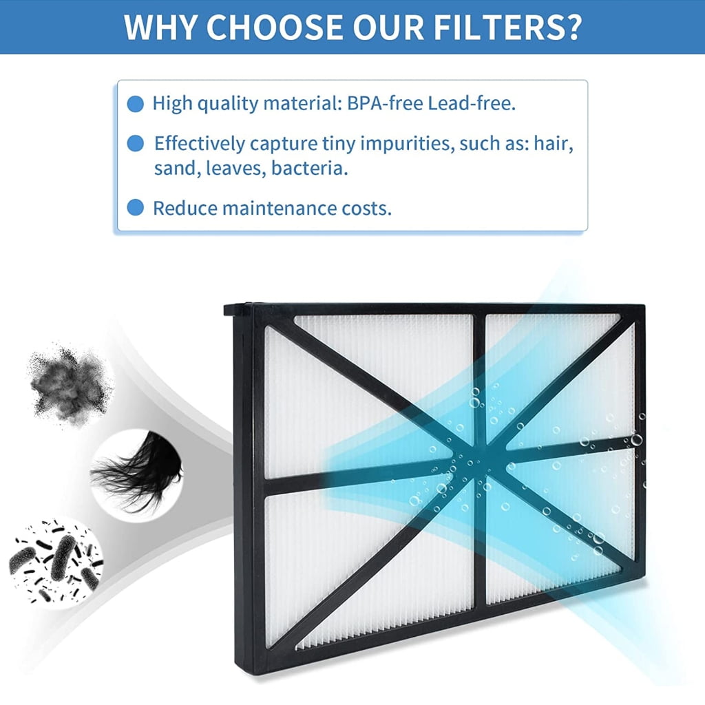 YIEMEEN Replacement Robotic Pool Cleaner Filter Cartridges Panels for RC9990GR RC36000QC RC9950 RC9952 RC9742 RC4702 W3RC9740Cub