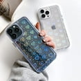 thumbnail image 7 of Heart Phone Case Compatible with iPhone 12 Pro Max,Clear Holographic Heart Laser Glitter Bling Case Glossy Bumper Protective Cover,6.7 Inch,Crystal Clear, 7 of 7