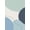 Blue, Pattern 17, variant on ODIKA 4'x6' Beige Green Elegance with Delicate Floral Washable Area Rug Graceful Nature-Inspired Design for Modern Homes for Home Office, Under Desk, Non-Slip Chair-Friendly, Flatwoven