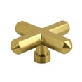 thumbnail image 5 of Kingston Brass KTCHX7 French Country Front Mount Toilet Tank Lever in Brushed Brass, 5 of 5