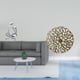 thumbnail image 2 of Escultura De Pared Abstracta De Metal Con Forma De Pensador, Decoración Para Mesa, Sala De Estar, Estantería De Oficina, Placa De Arte Rústico De Hierro Forjado, Colgantes 3D., 2 of 8