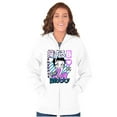 thumbnail image 4 of Retro Cartoon Embrace Your Betty Women Plus Size Zipper Hoodie Brisco Brands 5X, 4 of 5