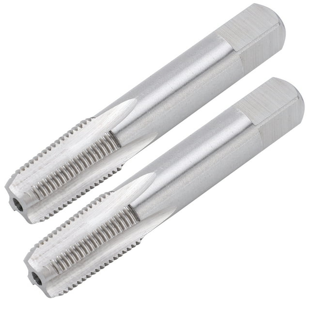 Macho Roscado De Alta Dureza 2 Uds Rosca De Grifo HSS ZG 1/8-28 Herramientas Manuales De Reparación De Hardware De Alta Dureza Suministros Industriales OTVIAP 1/8‑28 Tap
