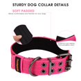 thumbnail image 4 of Collar para perros Yunleparks Tactical para perros medianos y grandes, color rosa, 4 of 7