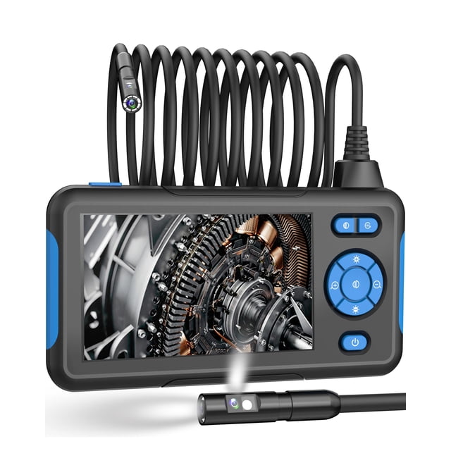 Endoscopio industrial T TAKMLY 1080P de doble lente 8.0 mm IP67