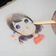 thumbnail image 5 of Juego de lápices de colores cortos de madera | 6 lápices de dibujo hexagonales para niños | Materiales de arte preafilados y no tóxicos para niños, 5 of 6