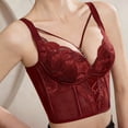 thumbnail image 5 of Lace Design Shapewear Bra for Everyday Comfort with Wide Band Support and Enhanced Lift Smooth Side Support Push Up Plus Thick Cup, 5 of 5