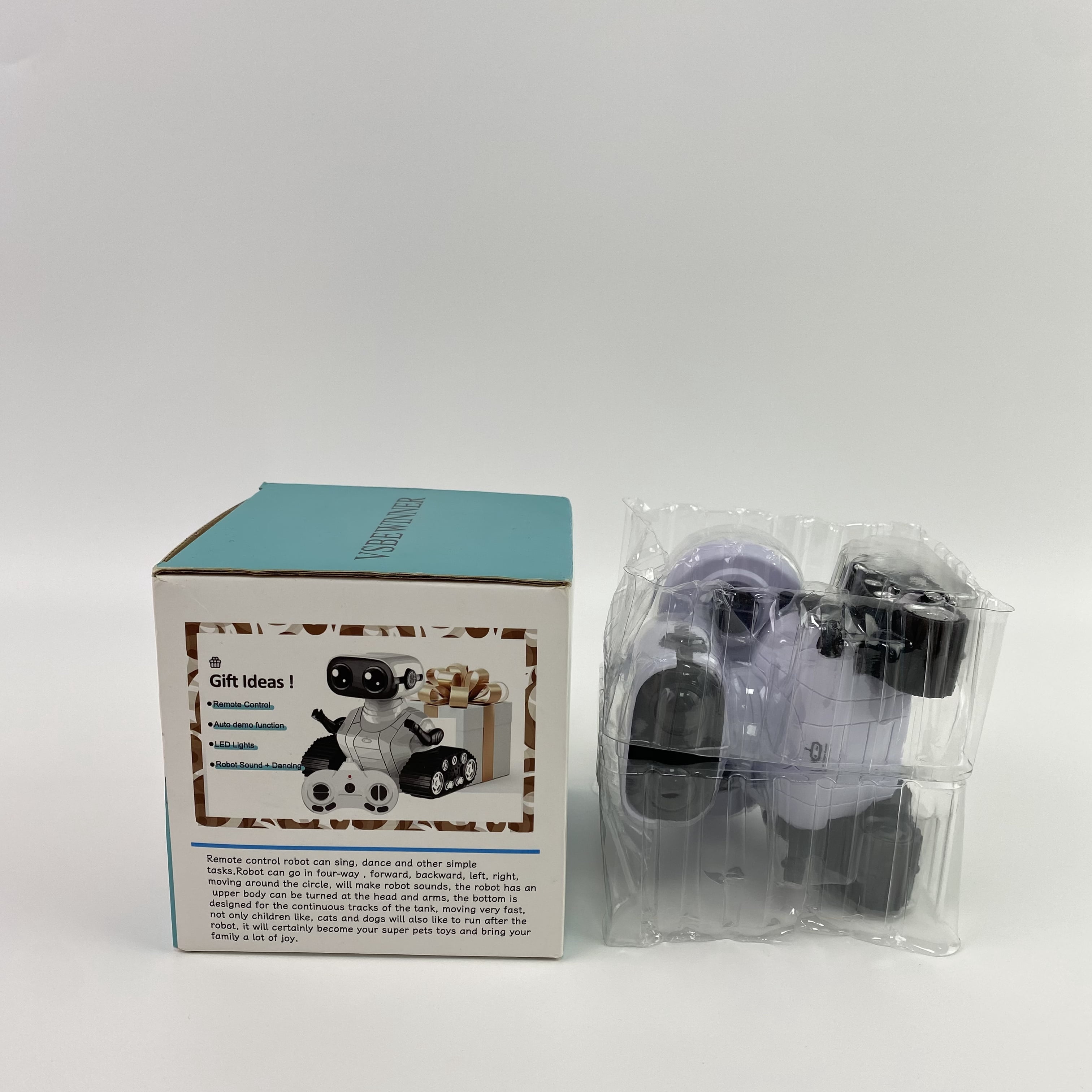 VSBEWINNER Toy robots, Robot Toys,Flexible RC Robots,Remote Control Robot Toys with Dancing Singing Music and LED Eyes, Birthday Gifts