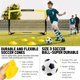 thumbnail image 5 of Set de Porterías de Fútbol para Niños VAVOSPORT 122x91 cm Plegable y Portátil, 5 of 6