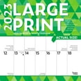 thumbnail image 1 of Large Print | 2023 12x24 Inch Square Wall Calendar, 1 of 8