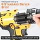 thumbnail image 3 of Paquete 6 Fundas para Herramientas con Portabrocas para Destornilladores . Permiten Transportar Hasta 6 Brocas Destornillador en Lateral Taladro Eléctrico o Destornillador., 3 of 5