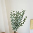 thumbnail image 4 of 1/12Pcs Plastic Eucalyptus Leave Fake Plants Flower Material for Wedding Flower, 4 of 6