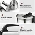thumbnail image 4 of Espresso Coffee Maker, Stovetop Coffee Maker, Espresso Pot Coffee Machine, Italian 100ml Stainless Steel, 4 of 4