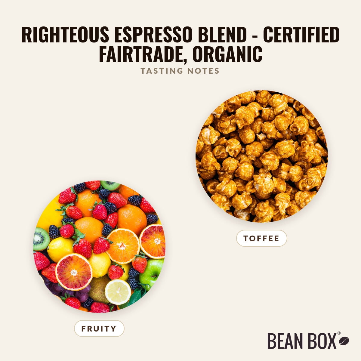 Righteous Espresso Blend - Certified Fairtrade, Organic - Roasted by Gimme! Coffee - Whole Bean Coffee - 5lb Bag