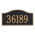 thumbnail image 1 of Rolling Hills Plaques - Grand Wall - One Line- Black/Gold, 1 of 1
