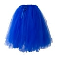 thumbnail image 6 of Mikilon Tutu Skirt Elastic Lady Teen Adult Tulle Tutu Skirt Long Ladies 80's Tulle Tutu Skirt, 6 of 6