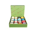 thumbnail image 2 of ASKA Grade A Boston Tri-Shield 2.25" Billiard Ball Set - 16 Regulation Size Pool Balls with Blue Target Cue Ball, 2 of 5