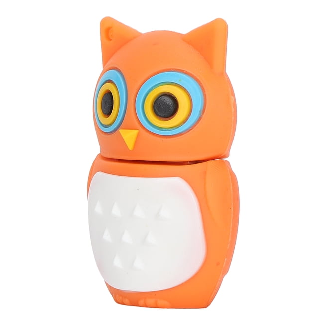 Unidad Flash Usb Stick Dibujos Animados U Disco Naranja Búho Apariencia Alta Velocidad Almacenamiento A Granel Unidad Flash Dispositivo De Memoria32GB ANGGREK Otros