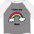 thumbnail image 4 of Inktastic I Love my Mom Boys or Girls Long Sleeve Baby Bodysuit, 4 of 5