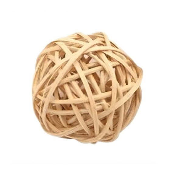 BJBSJSZ Natural Rattan Decorative Ball Set - 2-Inch Wicker Rattan Spheres for Bowl and Vase Fillers, Rustic Centerpiece Accents for Home, Wedding, and Holiday Table Decor