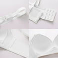 thumbnail image 6 of WCJM White Bras For Women No Underwire Adjustable Bras Full Coverage Support Bralette Plus Size Everyday Bra, 6 of 6