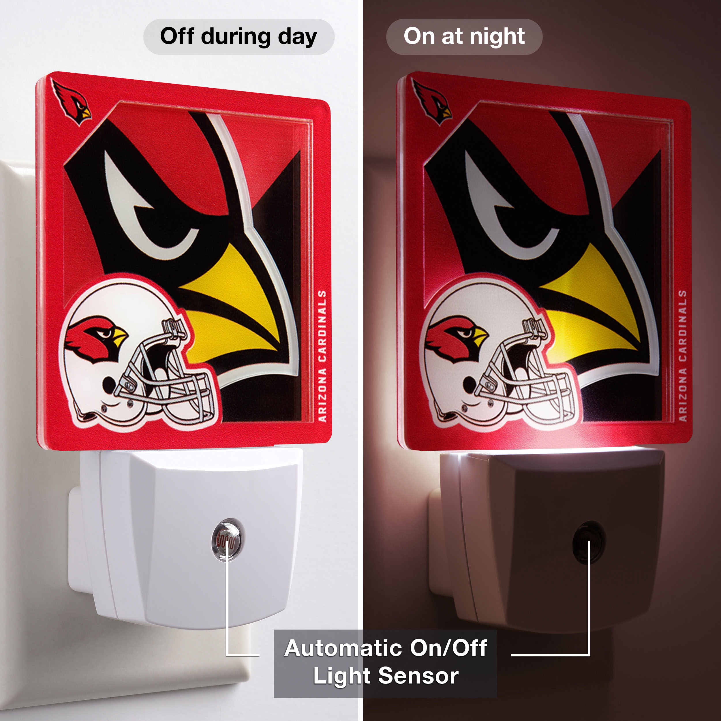 Arizona Cardinals Logo Series Nite Light