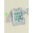 thumbnail image 5 of ElippeoToddler St.patrick®s Day Outfits 0 3 6 9 12 18 24Months 2t 3t 4t Sweatshirt Gobble Baby Girl Boy Sweater Top Spring Clothes, 5 of 10