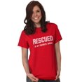thumbnail image 3 of Rescued Favorite Breed Animal Lover Men's Graphic T Shirt Tees Brisco Brands X, 3 of 6