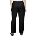 thumbnail image 3 of Alfred Dunner Women's Solid Elastic Waist Pants, 3 of 4