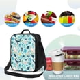 thumbnail image 4 of Lsque Sea Life Lunch Bag Lunch Box for Women Men Reusable Insulated Lunch Tote Bag,Leakproof Thermal Cooler Sack Food Handbags Case High Capacity, 4 of 9