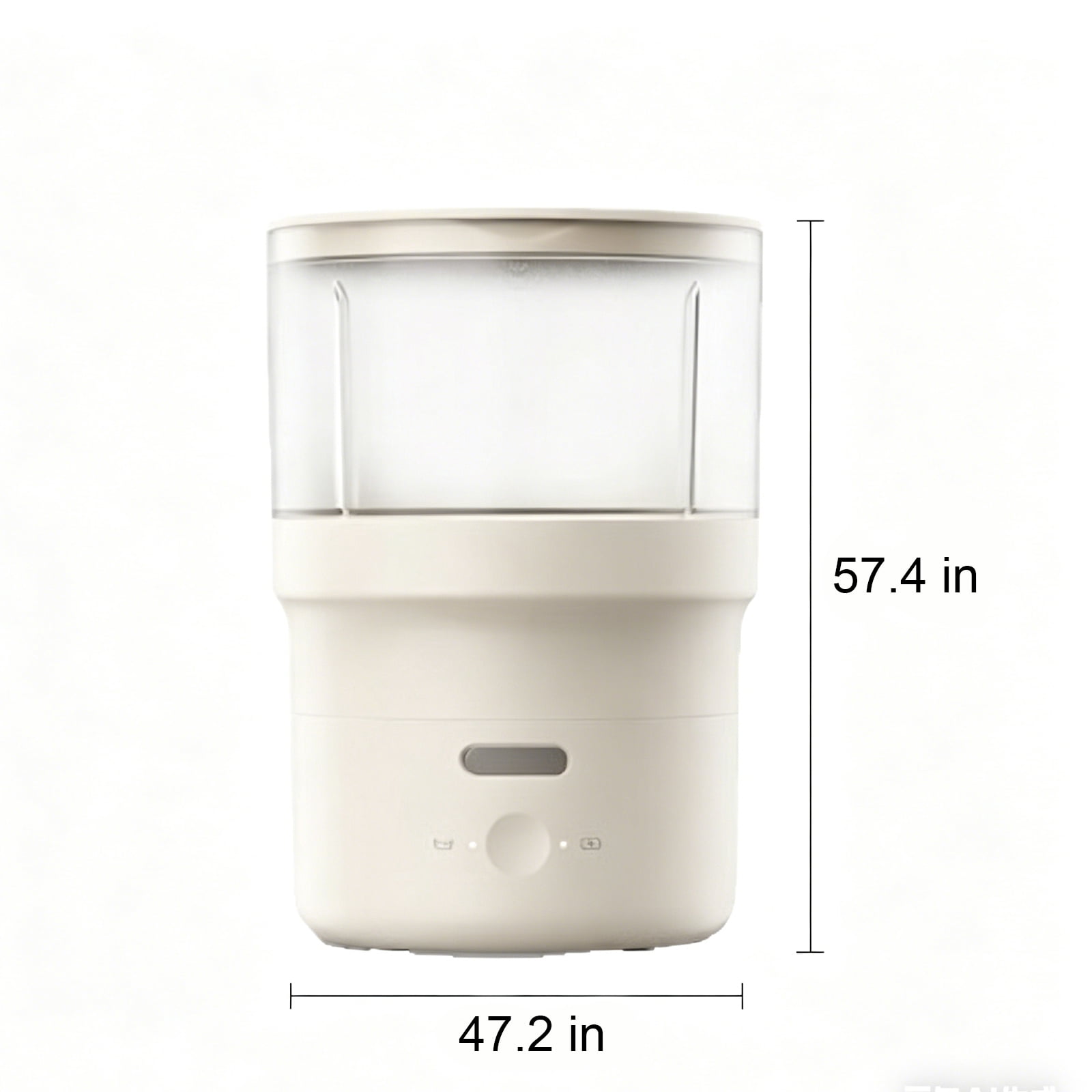 USB charging mini laundry cup, portable electric washer for intimate apparel cleaning