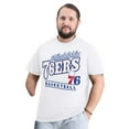 thumbnail image 2 of Men's G-III Sports by Carl Banks White Philadelphia 76ers Adaptive Headliner T-Shirt, 2 of 6