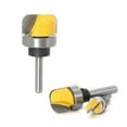 thumbnail image 4 of 3Pcs 1/4 Inch Bowl and Tray Router Bit, Bowl & Tray Template Router Bit Set with Ball Bearing, 4 of 6